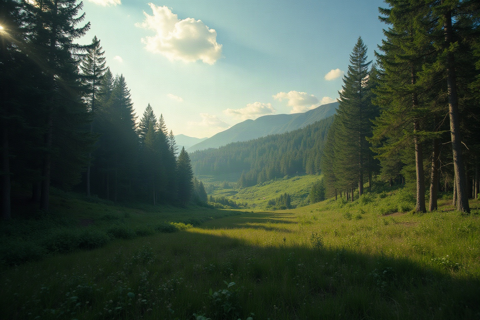 Hill with Forest